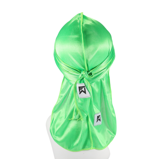 🎁 Durag vert fluo en satin (100% off)