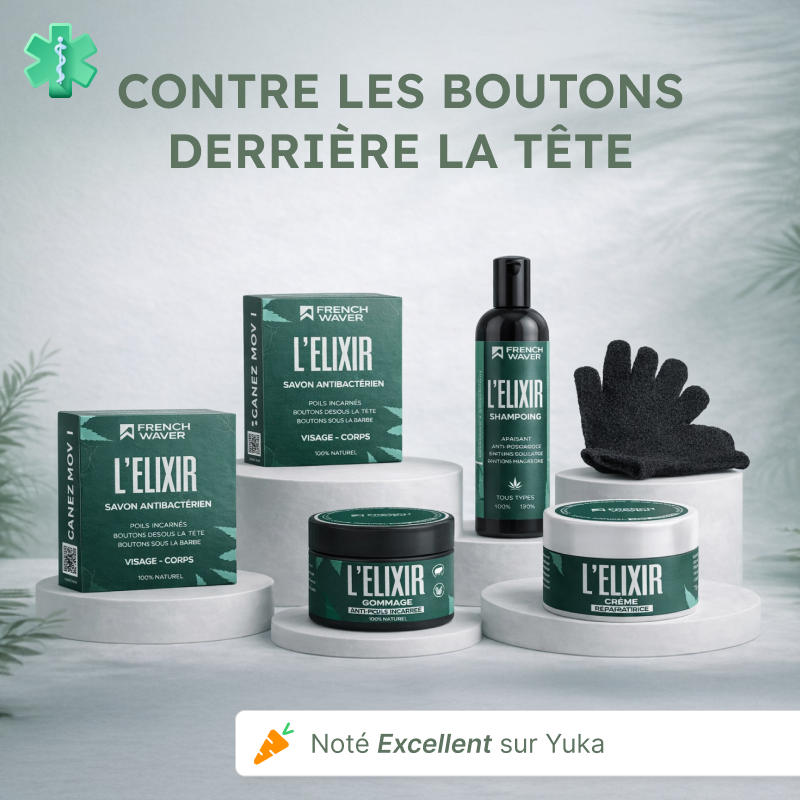 Boutons derrière la tête | Kit de Soin