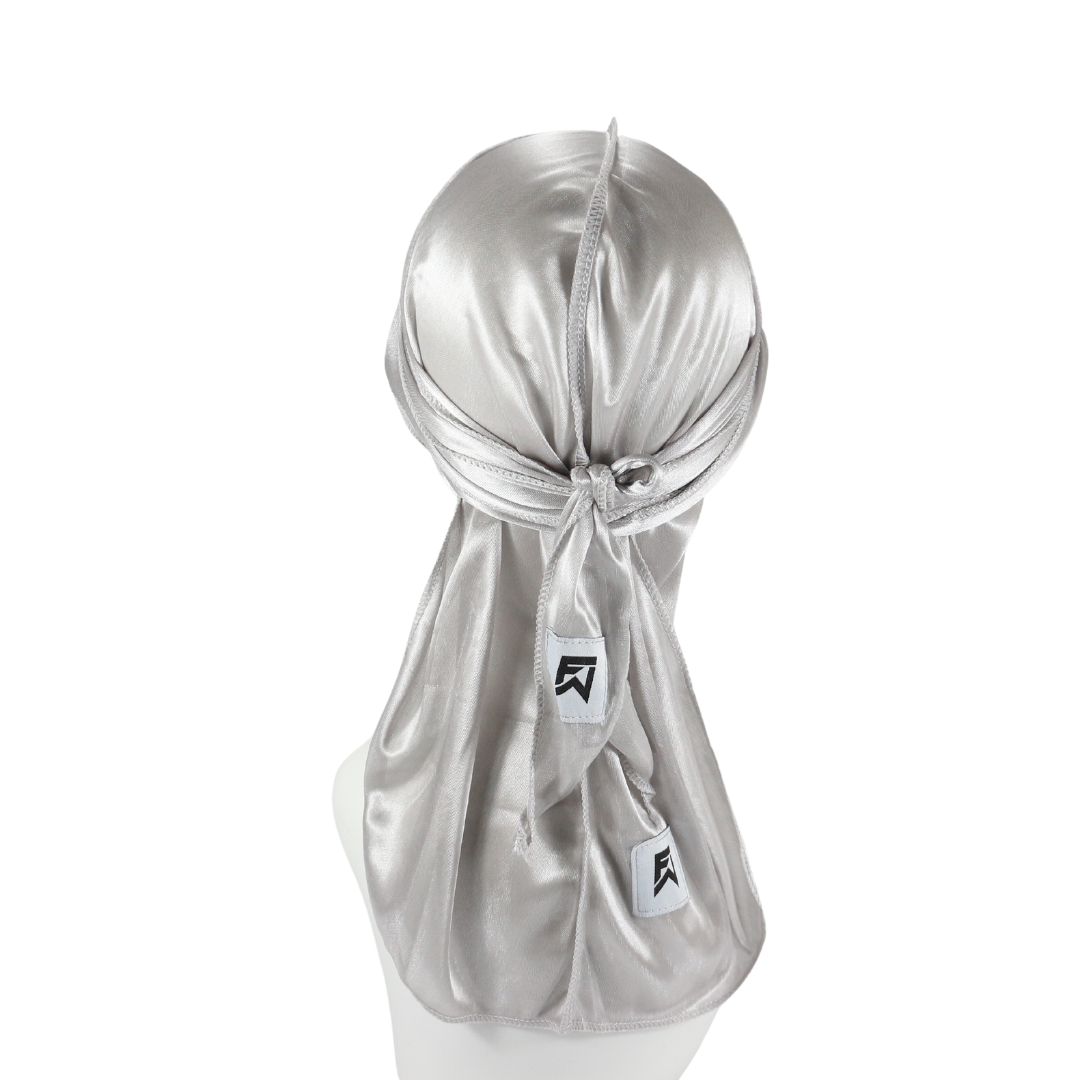 🎁 Durag Gris en Satin (100% off)