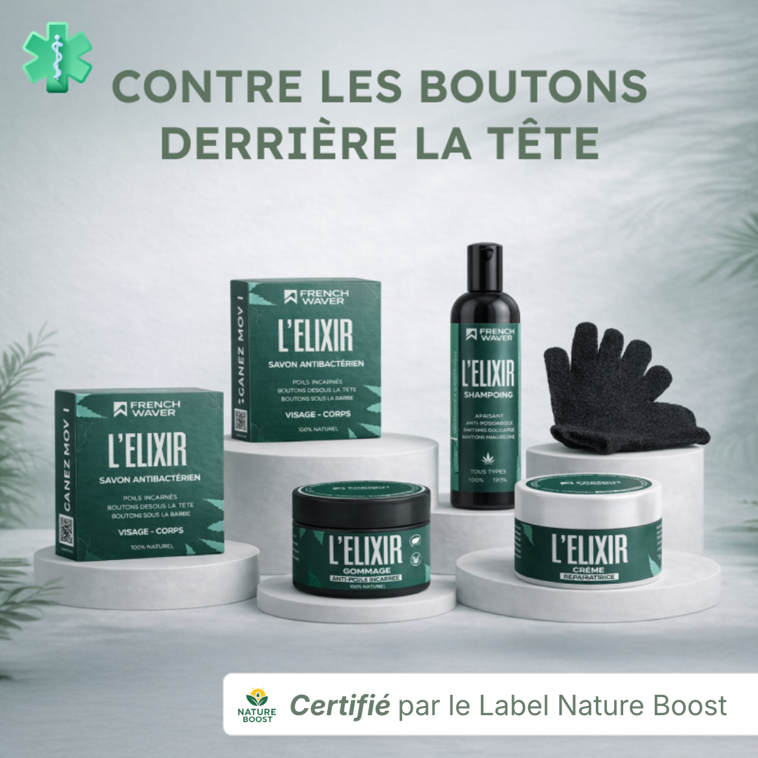 Boutons derrière la tête | Kit de Soin